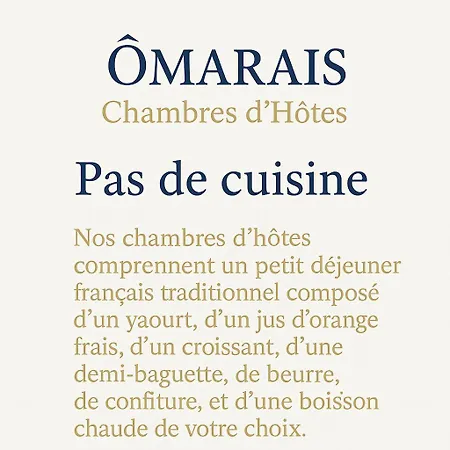 Bed & Breakfast Omarais Paris